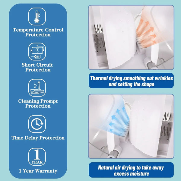 Automatic Cap Care Machine – Steam Ironing & Hot/Cold Air Hat Shaper