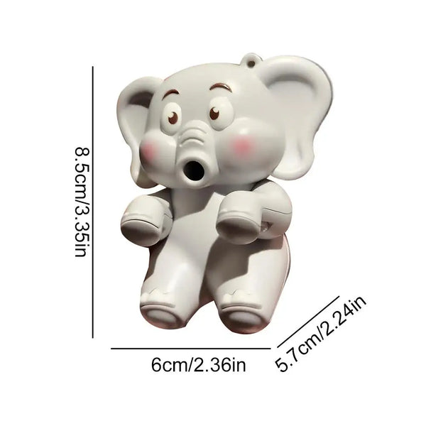 Mini Clip-On Cup Fan with Portable Cooling & Cute Cartoon Design