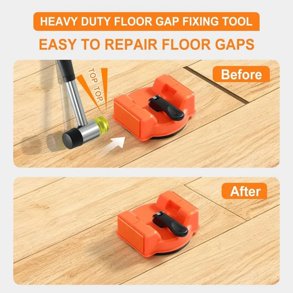 Double Head Floor Gap Fixer Tool with Suction Cup for Easy Repair