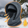 Waterproof Polar Fleece Balaclava with Thermal Hooded Neck Warmer