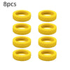 Suitcase Wheel Protection Covers – Silent Rubber Luggage Caster Covers - (8PCS )