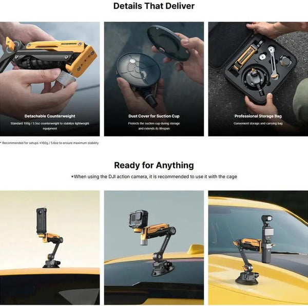 SmallRig 5528 Dual Shock Absorber Support