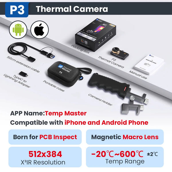 Thermal Camera for Electronics & Cell Phone Repair