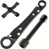 Plumbing Angle Stop Wrench Kit with Sillcock Key & Sleeve Puller