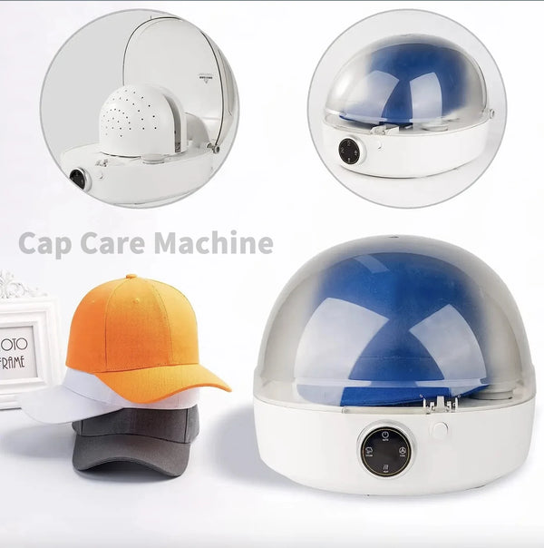 Automatic Cap Care Machine – Steam Ironing & Hot/Cold Air Hat Shaper