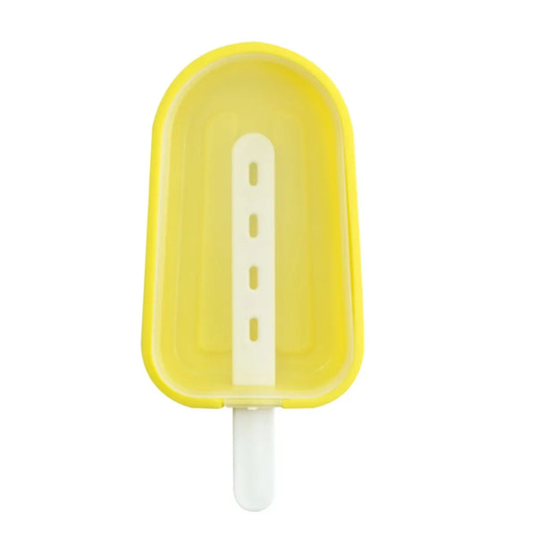 Stackable Silicone Popsicle Mould with Lid & Sticks – Reusable Ice Maker