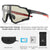Photochromic Polarized Cycling Glasses with Lightweight TR-90 Frame