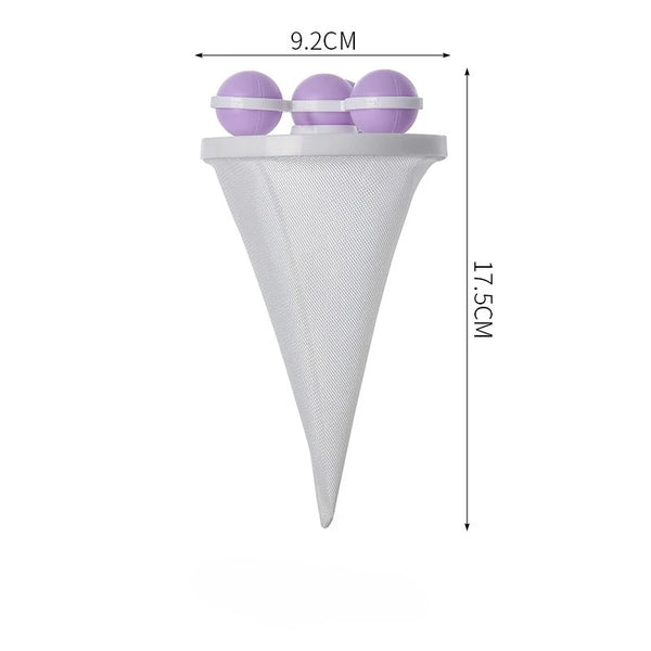 Reusable Laundry Mesh Bag – Pet Hair Remover & Floating Lint Catcher for Washing Machines