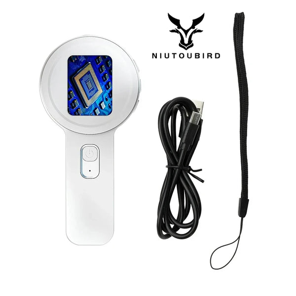 Handheld Digital Microscope with 100X Magnification and 2-Inch IPS Screen