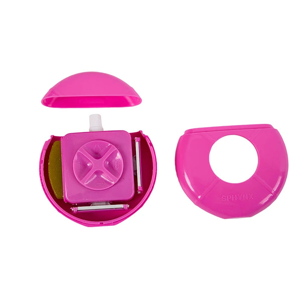 Portable Women’s Travel Razor – 2-Blade Shaver with Moisturizing Bar & Refillable Water Spray Bottle