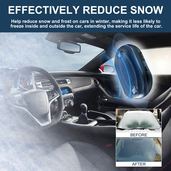 Windshield Snow Removal, Defogging & Deicing Instrument