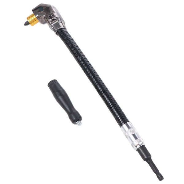 90° Right Angle Drill Adapter – 6.35mm Hex Bit Extension for Tight Spaces