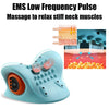 Electric Neck Cervical Traction Massager – EMS Heated Vibration Massage Pillow for Neck & Spine Relaxation