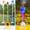 Rechargeable Bubble Maker Lamp – Automatic Bubble Torch with Stand, Lights & Music