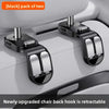 Car Seat Back Hook with Hidden Mount – Universal Headrest Storage Hanger