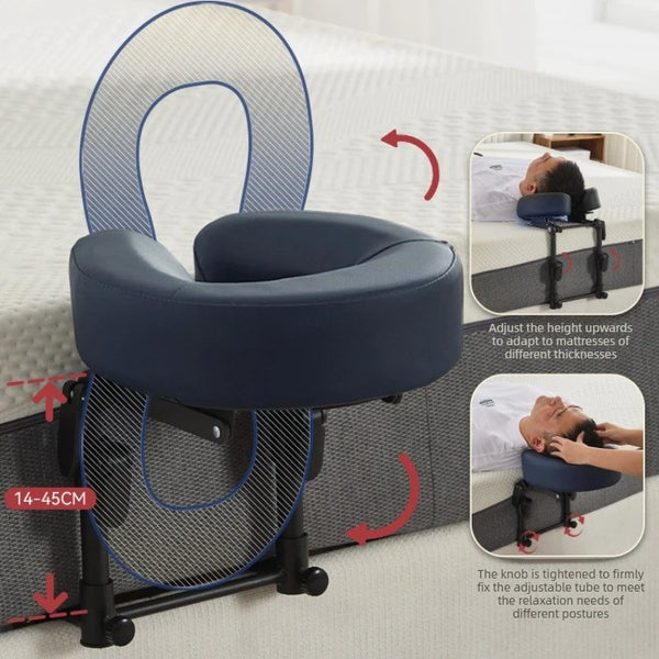 Adjustable Massage Head Rest Kit – Face Down Pillow for Mattress, Salon, SPA & Home Massage Therapy