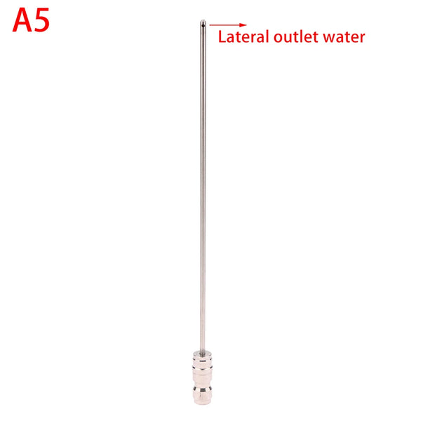 Stainless Steel High Pressure Cleaning Needle Nozzle – 1/4" Quick Connect Deep Cleaning Sprayer