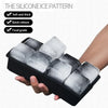 Food-Grade Silicone Ice Tray – Large Square Ice Maker for Drinks & Meal Prep (2PCS)