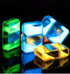 Luminous Quicksand Fluorescent Kerosene Lighter – Windproof Transparent Shell Creative Smoking Accessory Gift