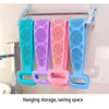 Silicone Back Scrubber & Bath Brush with Extended Handle for Deep Clean