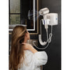 Hands-Free Rotating Hair Dryer Holder – Wall-Mounted Adjustable Hair Dryer Bracket