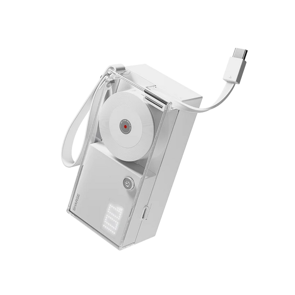 3-in-1 Power Bank with Built-In Plug – Portable Fast Charging Backup Battery