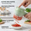 4-in-1 Wireless Electric Vegetable Cutter with Garlic Masher & Meat Grinder