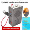 Emergency Hand Crank Generator Radio – Portable USB Charger, Flashlight & Plasma Igniter Survival Tool