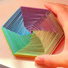 3D Printed Hexagonal Spiral Tower – Magic Illusion Stereoscopic Rotation Stress Relief Toy