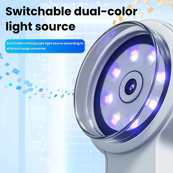 Handheld Digital Microscope with 100X Magnification and 2-Inch IPS Screen