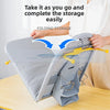 Folding Desktop Ironing Board with Reinforced Frame and Built-In Clothes Storage