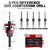 Countersink Drill Bit Set with Depth Stop & Ball Bearing Guide