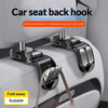 Car Seat Back Hook with Hidden Mount – Universal Headrest Storage Hanger