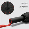 Automatic Windproof Umbrella with 72-Bone Frame & UV Protection