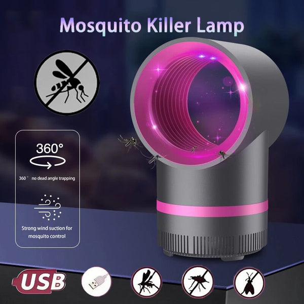 UV Mosquito Killer Lamp – Silent USB Bug Zapper for Indoor Use