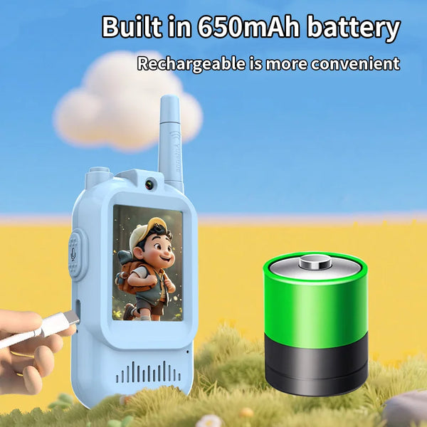 Children'sVideo Walkie Talkies with 2-Inch HD Screen