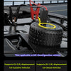 Portable Car Tire Inflator with 8000mAh Battery & Emergency Jump Starter