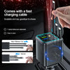5-in-1 Car Charger with Retractable Cable, PD30W & Voltage Display