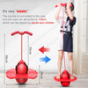 Bouncing Ball Pogo Jumper with Handle Pump & Balance Platform for Kids