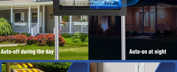 Solar Powered Bug Zapper – 4500V Outdoor Mosquito & Insect Killer (Up to ½ Acre Coverage)