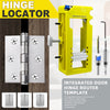 djustable Hinge Mortiser Installation Kit for 3" to 5" Hinges