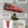 Professional Door Latch Mortise Installation Kit