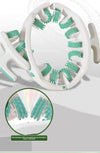 Ring Leg Massager Massage Roller with Detachable Handles for Full Body Relaxation