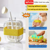 Silicone Ice Cube Tray with Lid – 12-Grid Large Capacity Water Bottle Mold