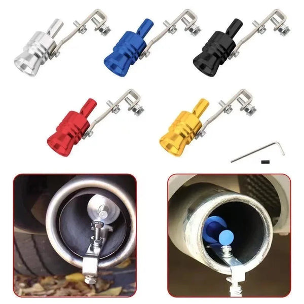 Turbo Sound Whistle – Car Exhaust Sound Simulator (Aluminum Alloy)