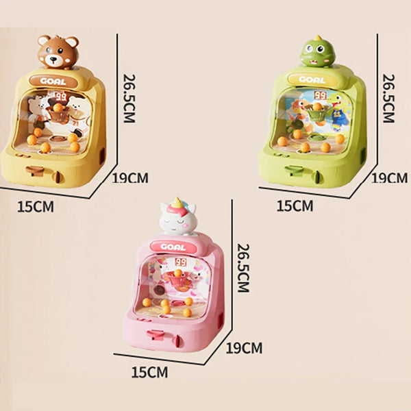 Kids Pinball Basketball Shooting Game – Electronic Scoring Arcade Board Toy