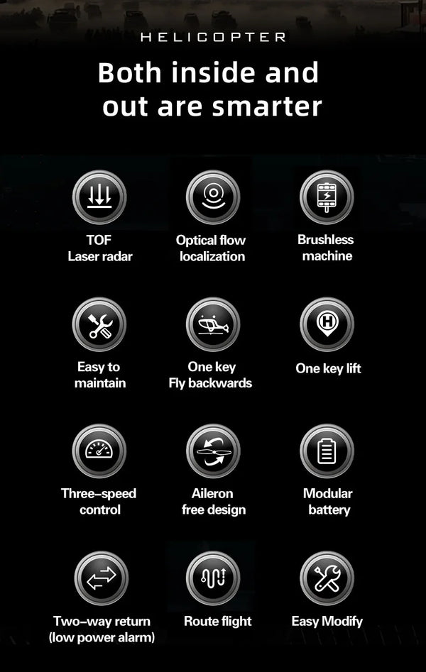 RC ERA C032 (UH-1) 6-Channel Stunt Helicopter – Aileron-Free Reverse Flight Electric Remote-Controlled Model