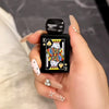 Rotating Dice Playing Cards Windproof Green Flame Gas Lighter – Novelty Collectible Pocket Lighter