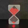 Cyber Style LED Electronic Hourglass – 1–30 Minute Gravity Sensing Digital Timer