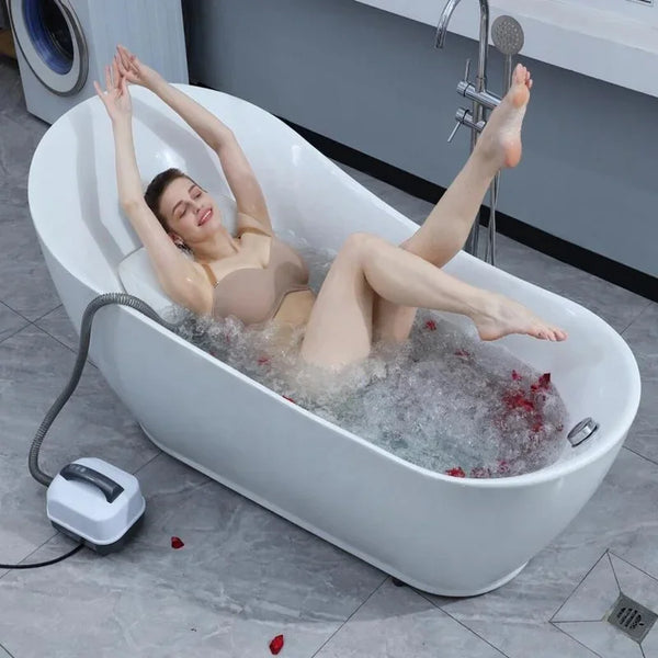 Home Surf Massage Bath Mat – Full Body SPA Hydrotherapy Bubble Machine (110V/220V)